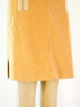 Courreges Corduroy Skirt Skirt arcadeshops.com