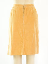 Courreges Corduroy Skirt Skirt arcadeshops.com