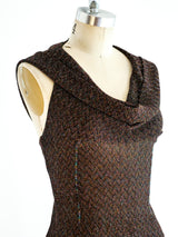 Missoni Lurex Hooded Halter Top arcadeshops.com