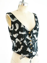 Jean Paul Gaultier Hand Motif Vest Top arcadeshops.com