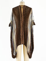 Mali Metallic Knit Vest Jacket arcadeshops.com