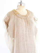 Dolce and Gabbana Net Overlay Bubble Dress Dress arcadeshops.com