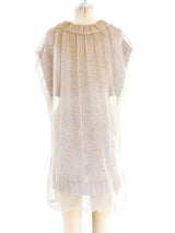 Dolce and Gabbana Net Overlay Bubble Dress Dress arcadeshops.com