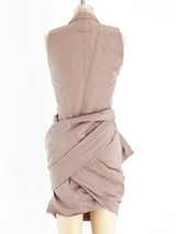 Jean Paul Gaultier Tailored Wrap Dress Dress arcadeshops.com