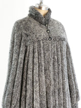 Grey Hand Knit Coat Jacket arcadeshops.com