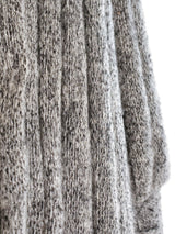 Grey Hand Knit Coat Jacket arcadeshops.com