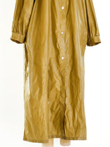Khaki nylon rain jacket Jacket arcadeshops.com
