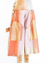 Metallic Brushed Art to Wear Overalls Suit arcadeshops.com