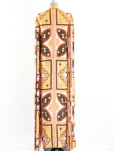 Geoffrey Beene Fringed Mosaic Column Dress Dress arcadeshops.com