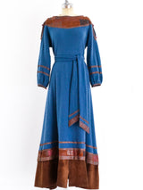 Roberto Cavalli Angora and Suede Sweater Dress Dress arcadeshops.com