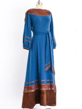 Roberto Cavalli Angora and Suede Sweater Dress Dress arcadeshops.com