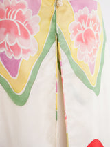 Mary McFadden Floral Silk Skirt Ensemble Suit arcadeshops.com