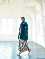 Kansai Faux Fur Coat with Swallows Jacket arcadeshops.com