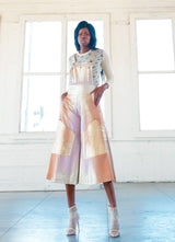 Metallic Brushed Art to Wear Overalls Suit arcadeshops.com