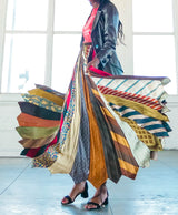 Handmade Mens Tie Maxi Skirt Bottom arcadeshops.com
