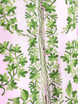 Floral Embroidered Silk Jacket Jacket arcadeshops.com