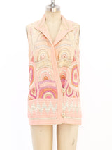 1920's Hand Crochet Tunic Top arcadeshops.com