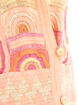 1920's Hand Crochet Tunic Top arcadeshops.com