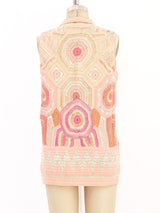 1920's Hand Crochet Tunic Top arcadeshops.com