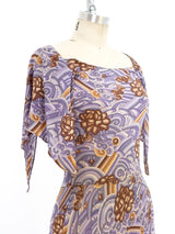 Missoni Printed Silk Jersey Dress Dress arcadeshops.com