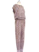 Bill Gibb Knit Lounge Ensemble Suit arcadeshops.com