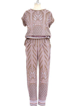 Bill Gibb Knit Lounge Ensemble Suit arcadeshops.com