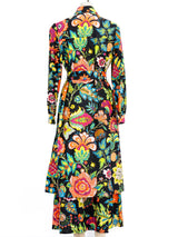 Donald Brooks Polished Cotton Floral Ensemble Suit arcadeshops.com