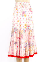 Comme des Garcons Polka Dot Tiered Skirt Bottom arcadeshops.com