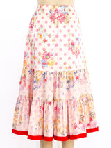 Comme des Garcons Polka Dot Tiered Skirt Bottom arcadeshops.com
