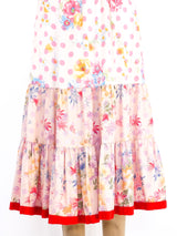 Comme des Garcons Polka Dot Tiered Skirt Bottom arcadeshops.com