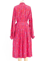 Guy Laroche Printed Silk Ensemble Suit arcadeshops.com