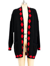 Escada Lips Graphic Cardigan Jacket arcadeshops.com