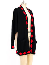 Escada Lips Graphic Cardigan Jacket arcadeshops.com