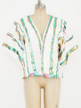 Terry and Toni Rainbow Painted Jacket Jacket arcadeshops.com