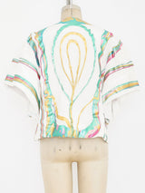 Terry and Toni Rainbow Painted Jacket Jacket arcadeshops.com