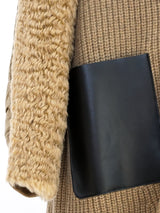 Undercover Fur Trimmed Cardigan Style Coat Jacket arcadeshops.com