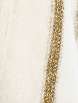 Lurex Striped Angora Sweater Jacket arcadeshops.com