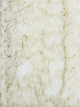 Ivory Chenille Shag Sweater Jacket arcadeshops.com