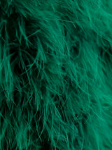 Emerald Marabou Feather Jacket Jacket arcadeshops.com