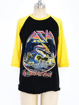 1982 Asia Band Concert Tee T-shirt arcadeshops.com