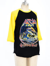 1982 Asia Band Concert Tee T-shirt arcadeshops.com