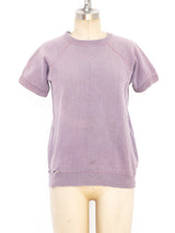 Lavender Short Sleeve Sweatshirt T-shirt arcadeshops.com