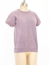 Lavender Short Sleeve Sweatshirt T-shirt arcadeshops.com