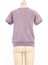 Lavender Short Sleeve Sweatshirt T-shirt arcadeshops.com