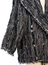 Issey Miyake Deconstructed Wood Grain Jacket Jacket arcadeshops.com