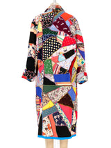 Patchwork Quilted Duster Jacket arcadeshops.com