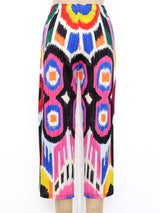 Issey Miyake Pleats Please Neon Print Capri Pant Bottom arcadeshops.com
