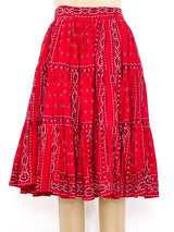 Patchwork Bandana Skirt Bottom arcadeshops.com
