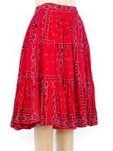 Patchwork Bandana Skirt Bottom arcadeshops.com