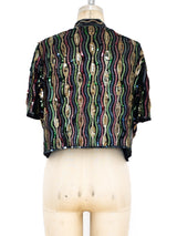 1920's Sequin Embellished Jacket Jacket arcadeshops.com